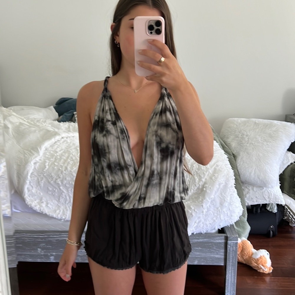 Tie dye romper